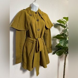 Sparrow by Anthropology - Green Coat